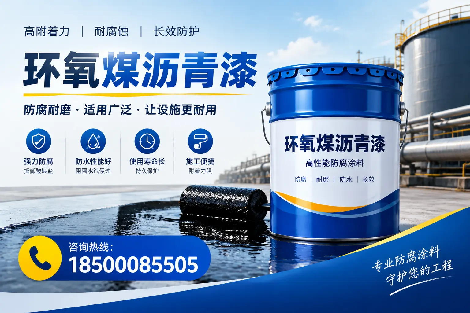 环氧煤沥青漆与其他涂料的对比分析，助力张家界企业决策